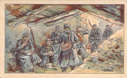 Lot 3 Images Bon-point Illustrées Par Kauffmann Sur La Grande Guerre De 1914 1ère Série Nathan - Geschiedenis