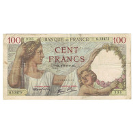 France, 100 Francs, Sully, 1940, Q.13475, TTB, Fayette:26.35, KM:94 - 100 F 1939-1942 ''Sully''