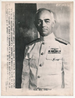 ETATS-UNIS - Vice Amiral Richmond Kelly Turner, Commandant Les Opérations (Sud Pacifique) - Krieg, Militär
