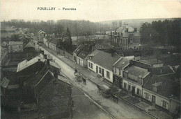 Fouilloy * Panorama Sur La Ville Et Rue Principale - Autres & Non Classés