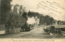 Trévoux * Quai De Trévoux , Le Tram Tramway Du Bourg - Unclassified