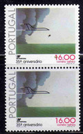 PORTUGAL PORTOGALLO 1979 AIR POST MAIL AIRMAIL POSTA AEREA TAP AIRLINE 35th ANNIVERSARY 16e MNH - Unused Stamps