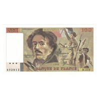 France, 100 Francs, Delacroix, 1986, N.115, SUP+, Fayette:69.10, KM:154b - 100 F 1978-1995 ''Delacroix''