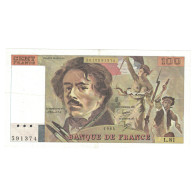 France, 100 Francs, Delacroix, 1984, L.81, SUP, Fayette:69.08a, KM:154b - 100 F 1978-1995 ''Delacroix''