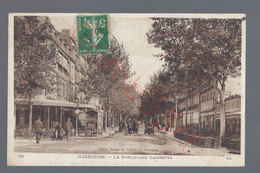 Narbonne - Le Boulevard Gambetta - Postkaart - Narbonne