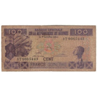 Billet, Guinée, 100 Francs, 1985, 1960-03-01, KM:30a, B - Guinea-Bissau