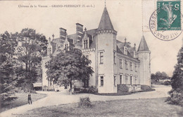 CPA 37 @ LE GRAND PRESSIGNY - Le Château En 1909 - Edition Porcheron - Le Grand-Pressigny