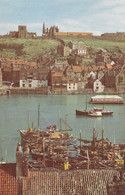 WHITBY  - THE HARBOUR AND ABBEY - Whitby