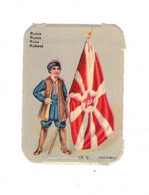 Image Gaufrée Chicorée Mokta Williot IX 9 Germany Pays Russie Russia Rusia Drapeau Flag Bandiera 4,1 Cm X 5,7 Cm TB.E - Autres & Non Classés