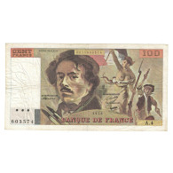 France, 100 Francs, Delacroix, 1978, A.4, TTB, Fayette:69.01c, KM:154a - 100 F 1978-1995 ''Delacroix''