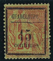 Guadeloupe N°4c - Variété Filet Brisé Entre Guadeloupe & 15 - Oblitéré - TB - Used Stamps