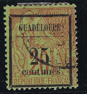 Guadeloupe N°5 - Oblitéré - TB - Used Stamps