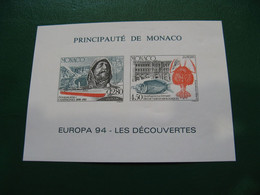 MONACO YVERT BLOC FEUILLET N° 65a NEUF ** COTE YVERT 350,00 EUROS - Neufs