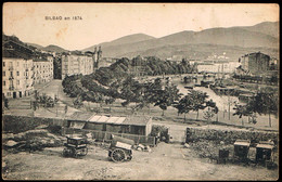 Vizcaya - TP - Postal "Bilbao En 1874" - Sin Circular - Briefe U. Dokumente
