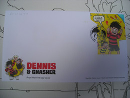 FDC Dennis & Gnasher, Surprise Party, Fête Surprise - 2011-2020 Ediciones Decimales