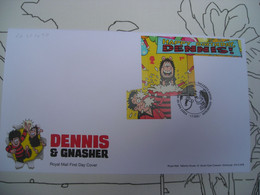 FDC Dennis & Gnasher, Happy Birthday Dennis Bonne Anniversaire - 2011-2020 Dezimalausgaben