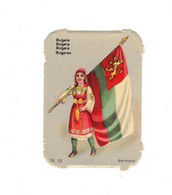 Image Gaufrée Chicorée Mokta Williot IX 18 Germany Pays Bulgarie Bulgaria Drapeau Flag Bandiera 4,1 Cm X 5,7 Cm TB.Etat - Other & Unclassified