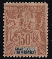 Guadeloupe N°35 - Neuf * Avec Charnière - TB - Neufs