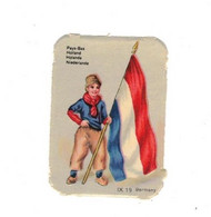 Image Gaufrée Chicorée Mokta Williot IX 19 Germany Pays Pays-Bas Holland Holanda Drapeau Flag Bandiera 4,1 Cm X 5,7 Cm - Autres & Non Classés