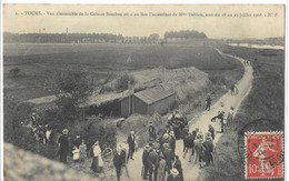 37   TOURS VUE D' ENSEMBLE DE LA CABANE BAMBOU OU A EU LIEU L' ASSASSINAT DE Mme DEBLAIS NUIT DU 28 AU 29 JUILLET 1908 - Tours