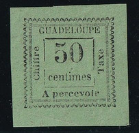 Guadeloupe Taxe N°12 - Neuf Sans Gomme - TB - Postage Due