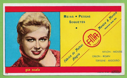 Porto - Mata Borrão - Fábrica De Malhas Alegria - Blotter - Buvard - Gia Scala - Artist - Cine - England - Portugal - Cinéma & Théatre