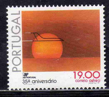 PORTUGAL PORTOGALLO 1979 AIR POST MAIL AIRMAIL POSTA AEREA TAP AIRLINE 35th ANNIVERSARY 19e MNH - Nuevos