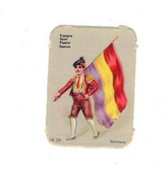 Image Gaufrée Chicorée Mokta Williot IX 29 Germany Espagne Spain Spanien Drapeau Flag Bandiera 4,1 Cm X 5,7 Cm TB.Etat - Autres & Non Classés
