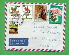 RWANDA - Lettera Per La Francia 1969 - Storia Postale