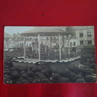 CARTE PHOTO TOURCOING KIOSQUE FANFARE DEVANTURE - Tourcoing