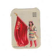 Image Gaufrée Chicorée Mokta Williot IX 32 Germany Ukraine Ucrania Drapeau Flag Bandiera 4,1 Cm X 5,8 Cm En TB.Etat - Other & Unclassified