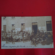 CARTE PHOTO LYON FORT LAMOTHE SOUVENIR DES GREVES - Autres & Non Classés