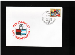 DDR - 8 11 1983 FDC SOLIDARITAT MIT NICARAGUA - 1981-1990