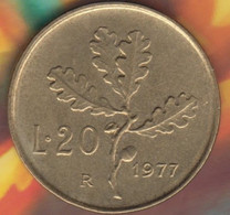 @Y@  Italië     20  Lire     1977    (4774) - 20 Lire