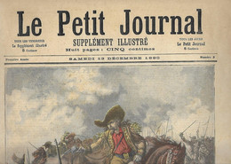 Le PETIT JOURNAL - Supplément Illustré - N° 3 - 13 Décembre 1890 - Révolte Des Derniers Peaux-Rouges - - 1850 - 1899