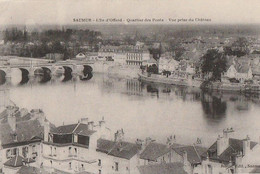 SAUMUR. - L'Île D'Offard - Quartier Des Ponts- Vue Prise Du Château - Saumur