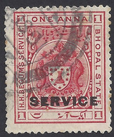 INDIA 1918 - Yvert S16° - Protettorato | - Bhopal