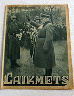 WW2 LATVIAN VINTAGE MAGAZINE "LAIKMETS" ISSUED 1943 YEAR - Andere & Zonder Classificatie
