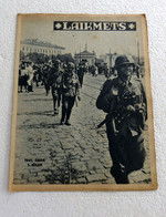 WW2 LATVIAN VINTAGE MAGAZINE "LAIKMETS" ISSUED 1944 YEAR - Otros & Sin Clasificación