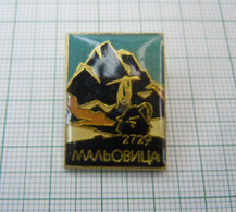 Bulgaria Bulgarie Bulgarije MUSALA Highest Peak 2925m. Mountain, Mountaineering, Alpinism Vintage Pin Badge (ds698) - Alpinism, Mountaineering