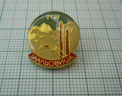 Bulgaria Bulgarie Bulgarije MALYOVITSA Peak 2729m. Mountain, Mountaineering, Alpinism Vintage Pin Badge (ds694) - Alpinisme