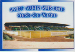 Cpm 10x15. (76) ST AUBIN Sur SCIE. Stade Des Vertus - Stadiums