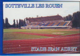 Cpm 10x15. (76) SOTTEVILLE -les- ROUEN. Stade Jean ADRET - Stadiums