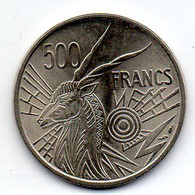 FRENCH CENTRAL AFRICAN STATES - CAMEROUN, 500 Francs, Nickel, Year 1976-E, KM # 12 - Other - Africa