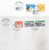 Postaufhebung  "Varen - Naturnahes Weindorf"         2011 - Storia Postale