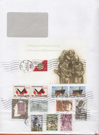 BELGIO - BELGIE - BELGIQUE - 2008 - BF Millénaire De La Principauté De Liège + 11 Stamps - Big Envelope - Viaggiata Da L - Covers & Documents