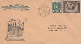 Canada 1931 First Flight Cover DE 18 Embarras Portage To Fort McMurray - First Flight Covers