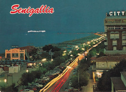 Senigallia - Lungomare Di Notte - Formato Grande Viaggiata – FE390 - Senigallia