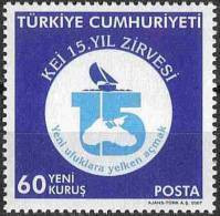 2007 TURKEY 15TH ANNIVERSARY SUMMIT OF THE ORGANIZATION OF BLACK SEA ECONOMIC COOPERATION MNH ** - Ungebraucht