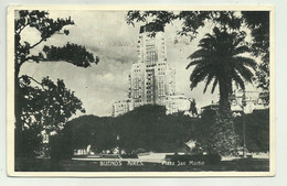 BUENOS AIRES - PIAZZA SAN MARTIN - VIAGGIATA FP - Argentinien